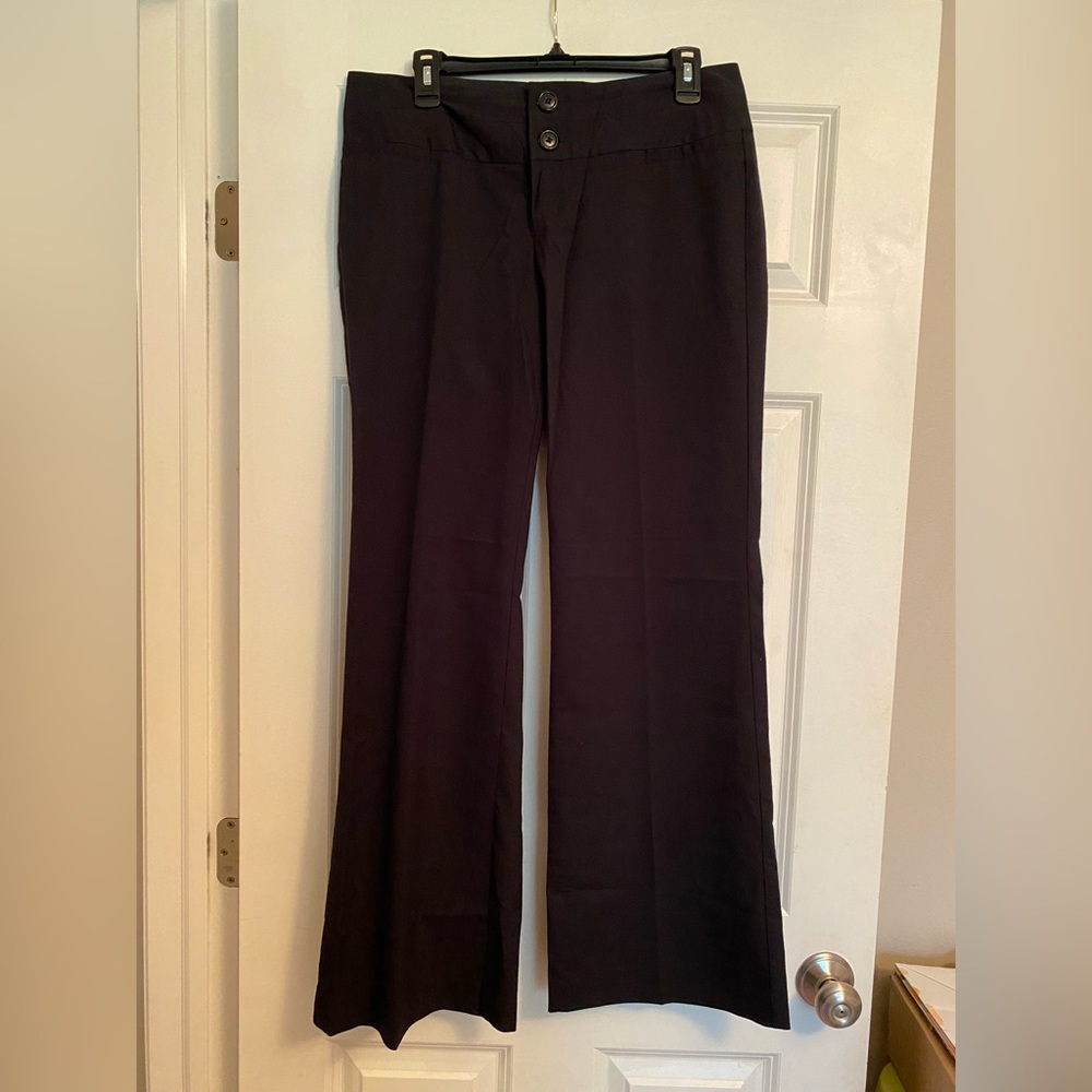 Maurices Black Boot Cut Pant -EUC